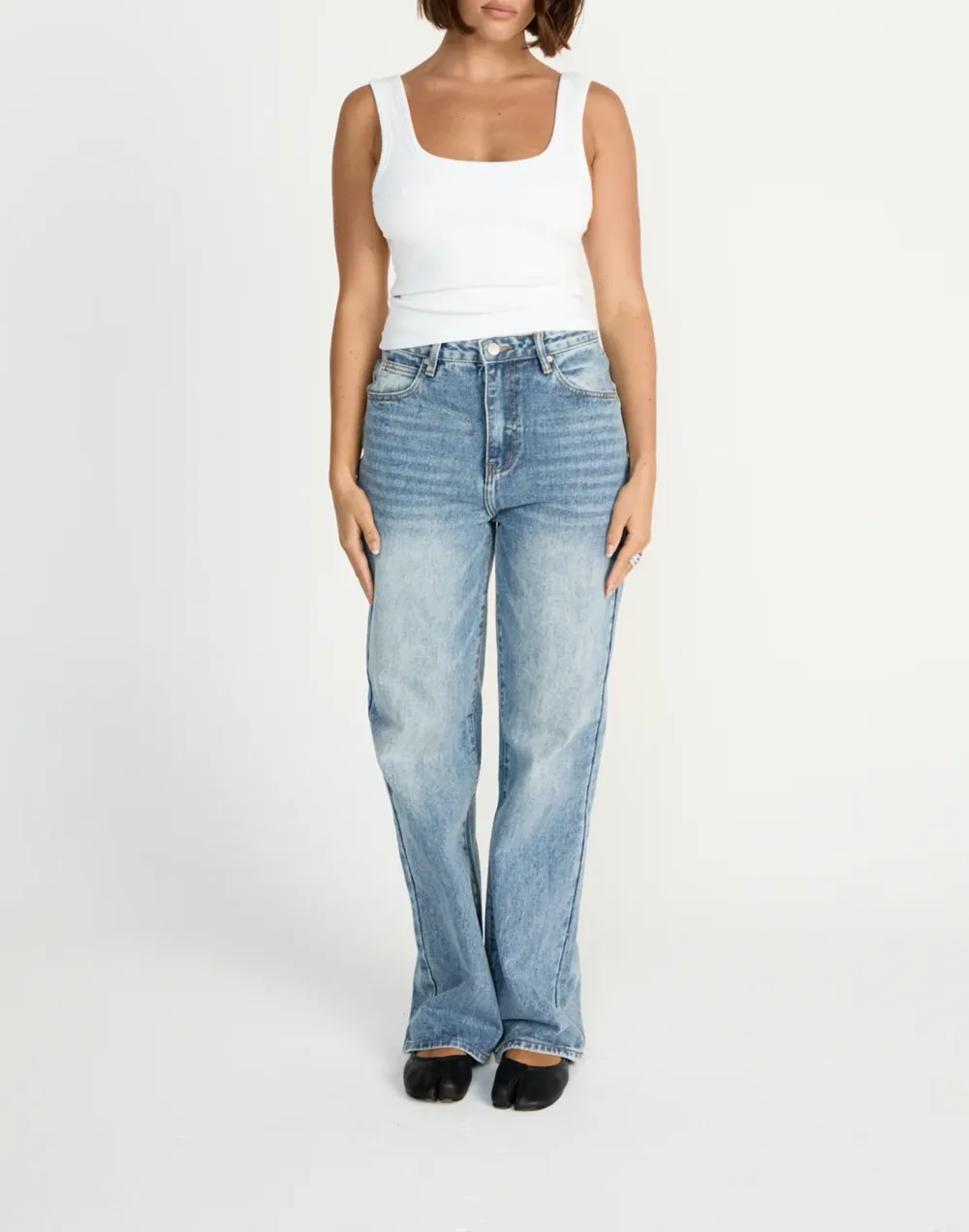 Casual Lazy Style Ribbed Solid Color Vest