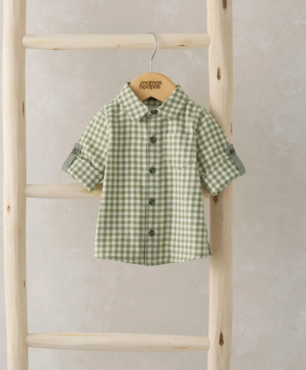 Check Shirt - Green