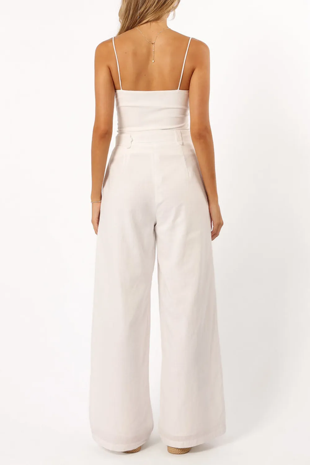 WHITE CASUAL STYLE PANT