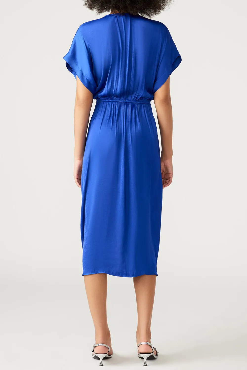 SLIGHT STRETCH DRESS BLACK