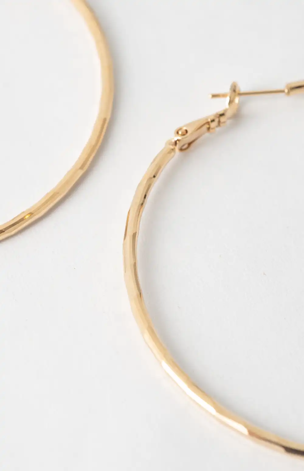 Minimalist Gold Hoop Earrings