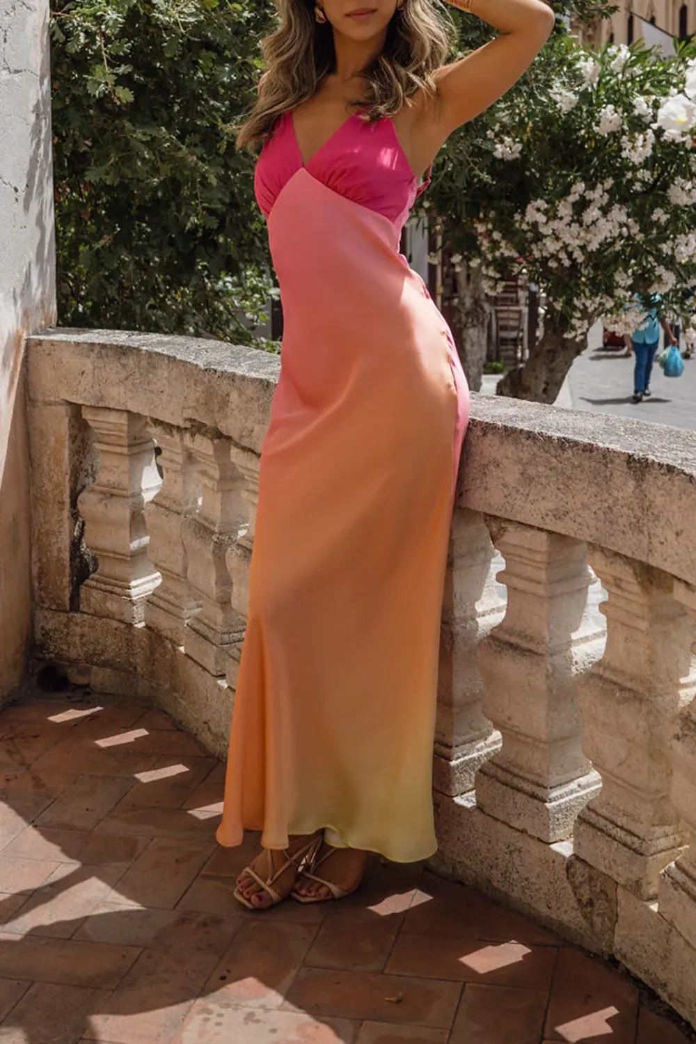 Luxury Silk Banquet Long Dress