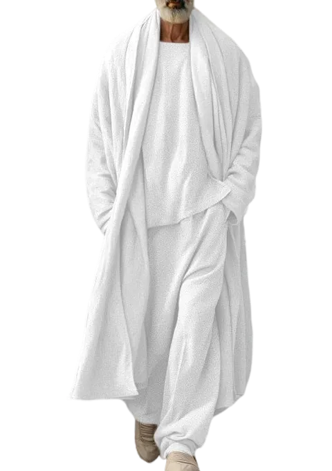 Men’s 3-Piece Stretch Lounge Set – Soft, Simple, Versatile