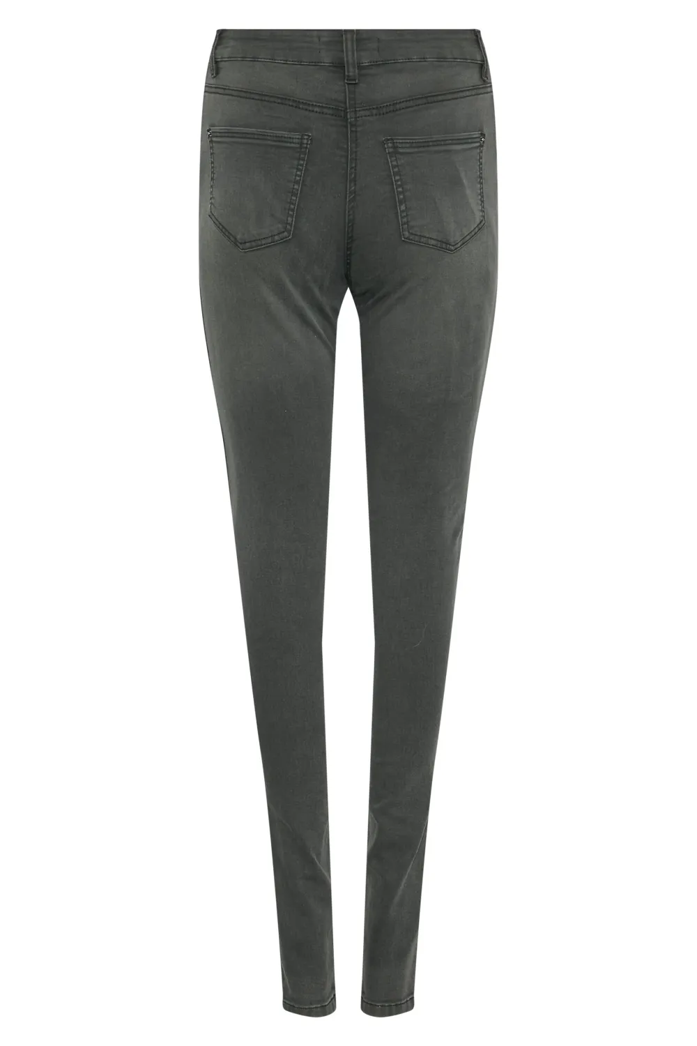 LTS Tall Dark Green AVA Stretch Skinny Jeans