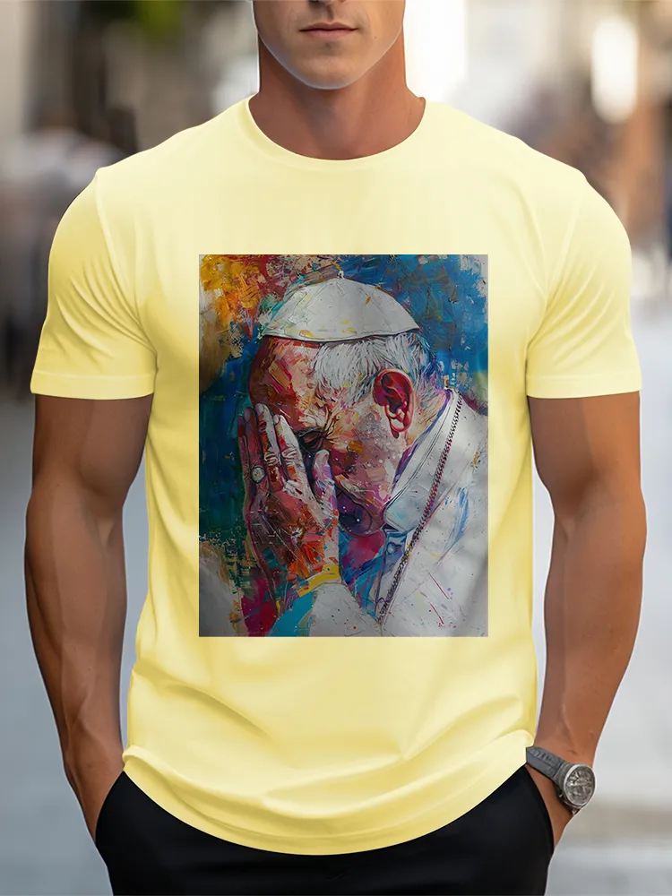 Men'S Rest In Peace 1936-2025 Short Sleeve Round Neck Pure Cotton T-Shirt