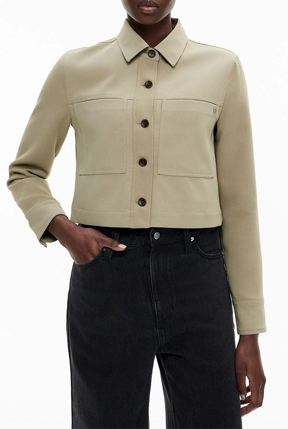 Patch Pocket Button-Down Shirt