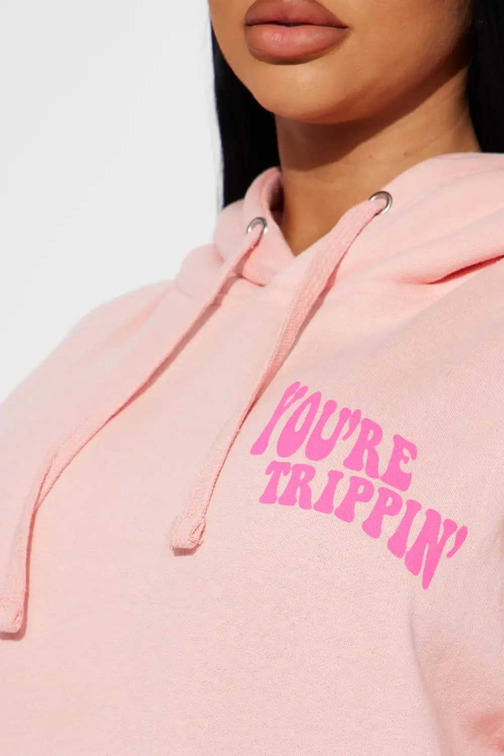 You're Trippin' Hoodie - Pink