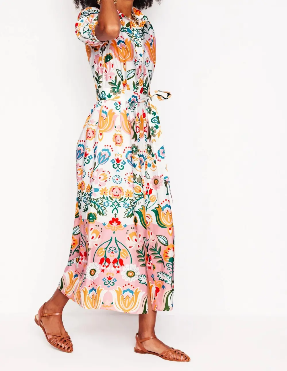 Alexa Maxi Shirt Dress