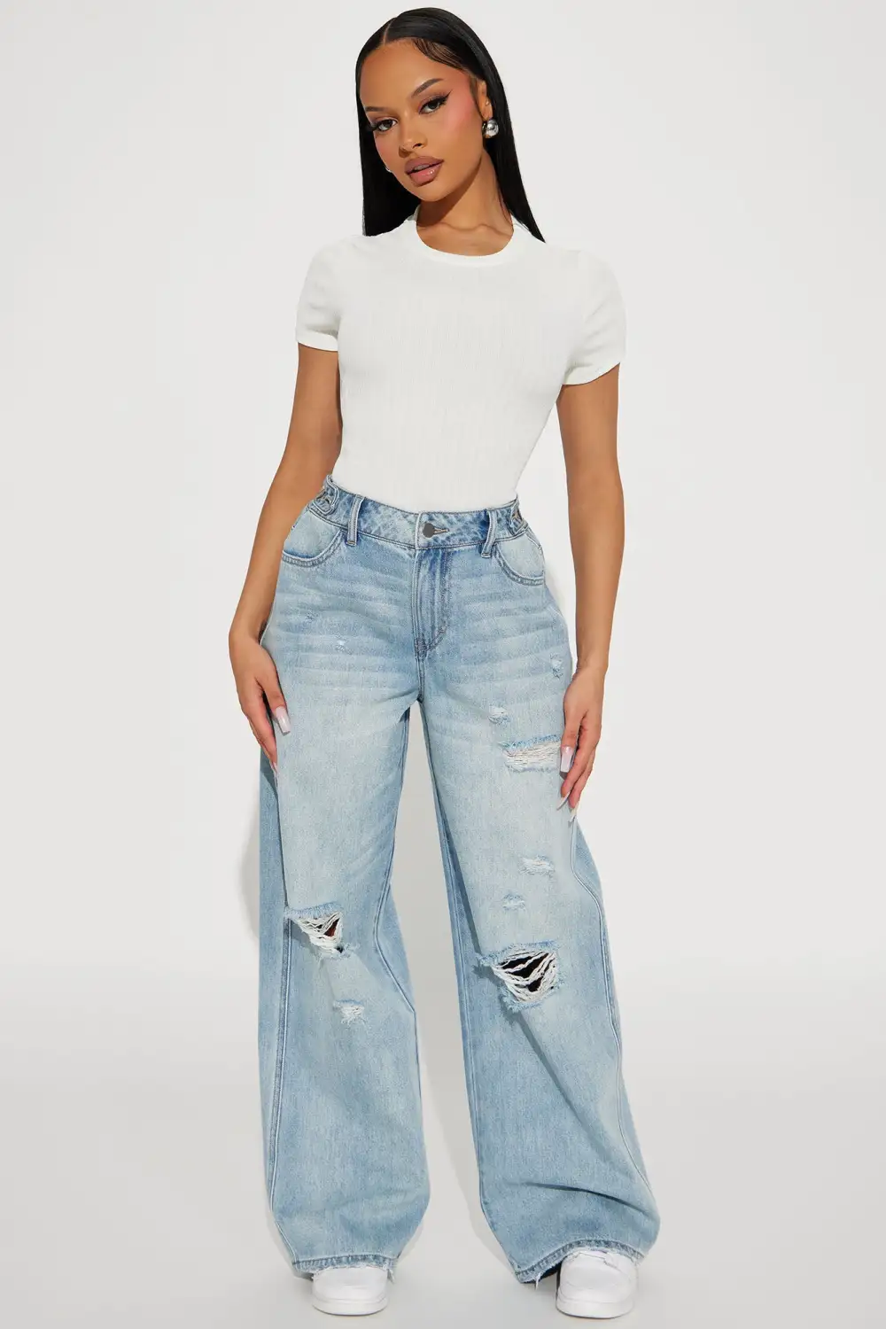 Do It Better Ribbed Bodysuit - Off White