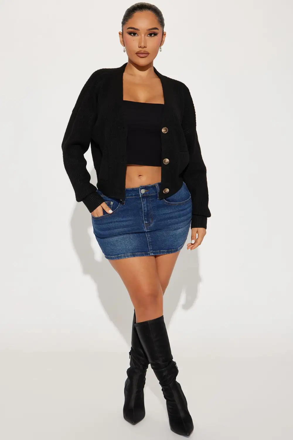 Carolina Cardigan - Black