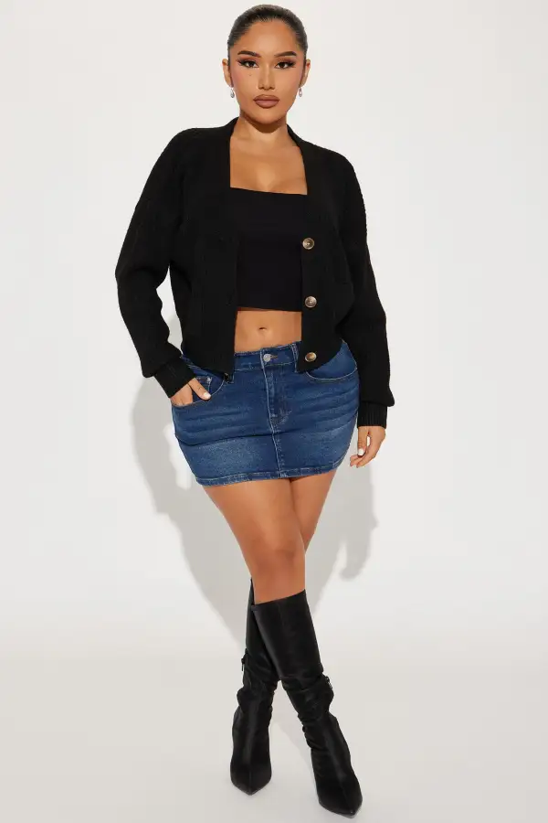 Carolina Cardigan - Black