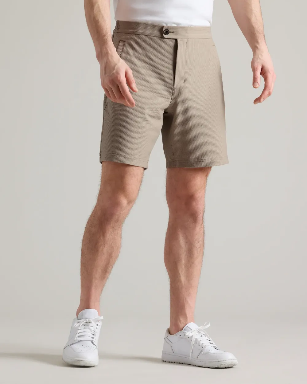 Black khaki Men's Shorts