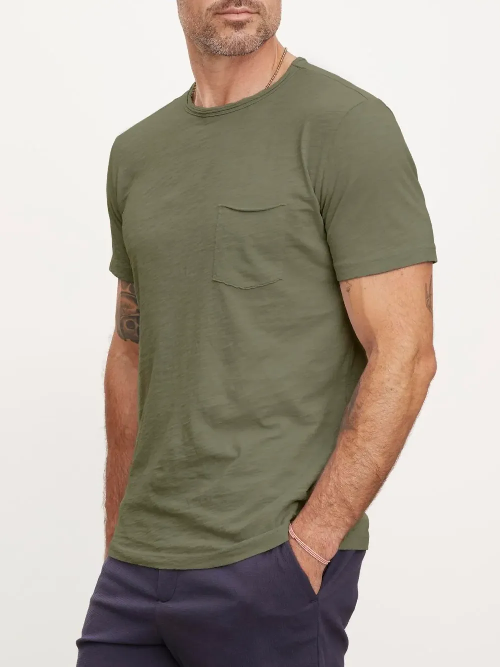 Men's Fashion Cotton Short Sleeve T-Shirt