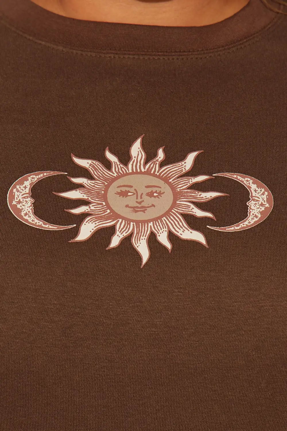 Feel Your Energy Sweatshirt - Brown