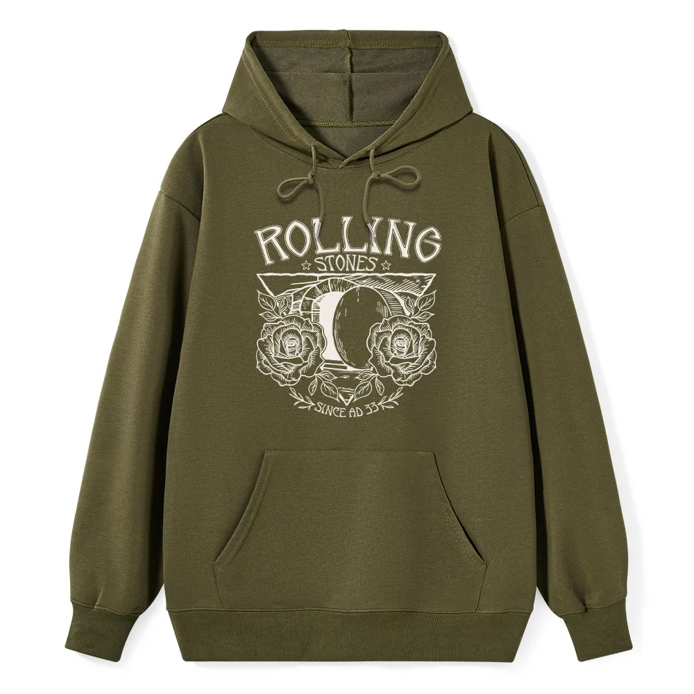 The Stone Was Rolled Away Retro Christian Classic Hoodie