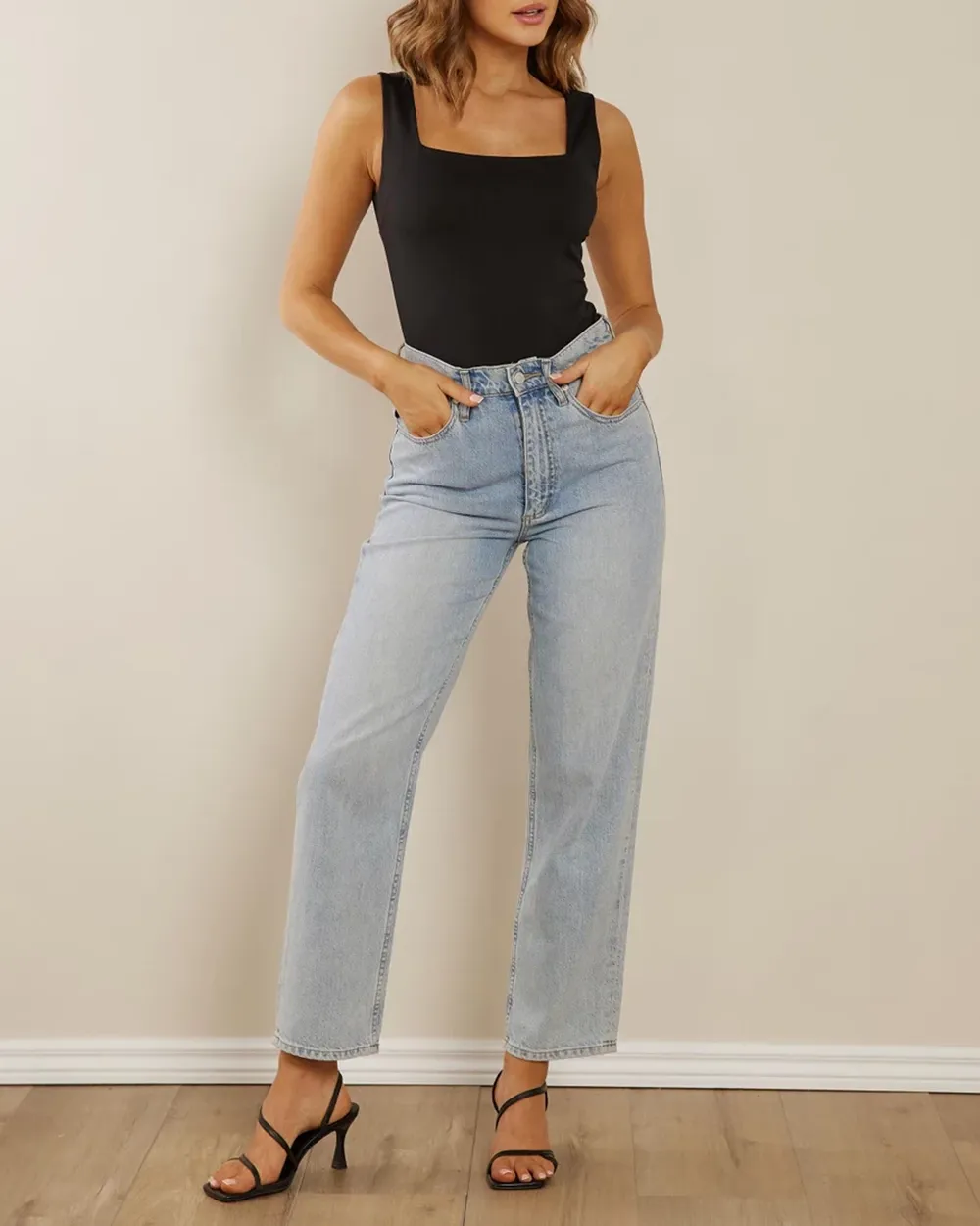 Square Neck Tank Top