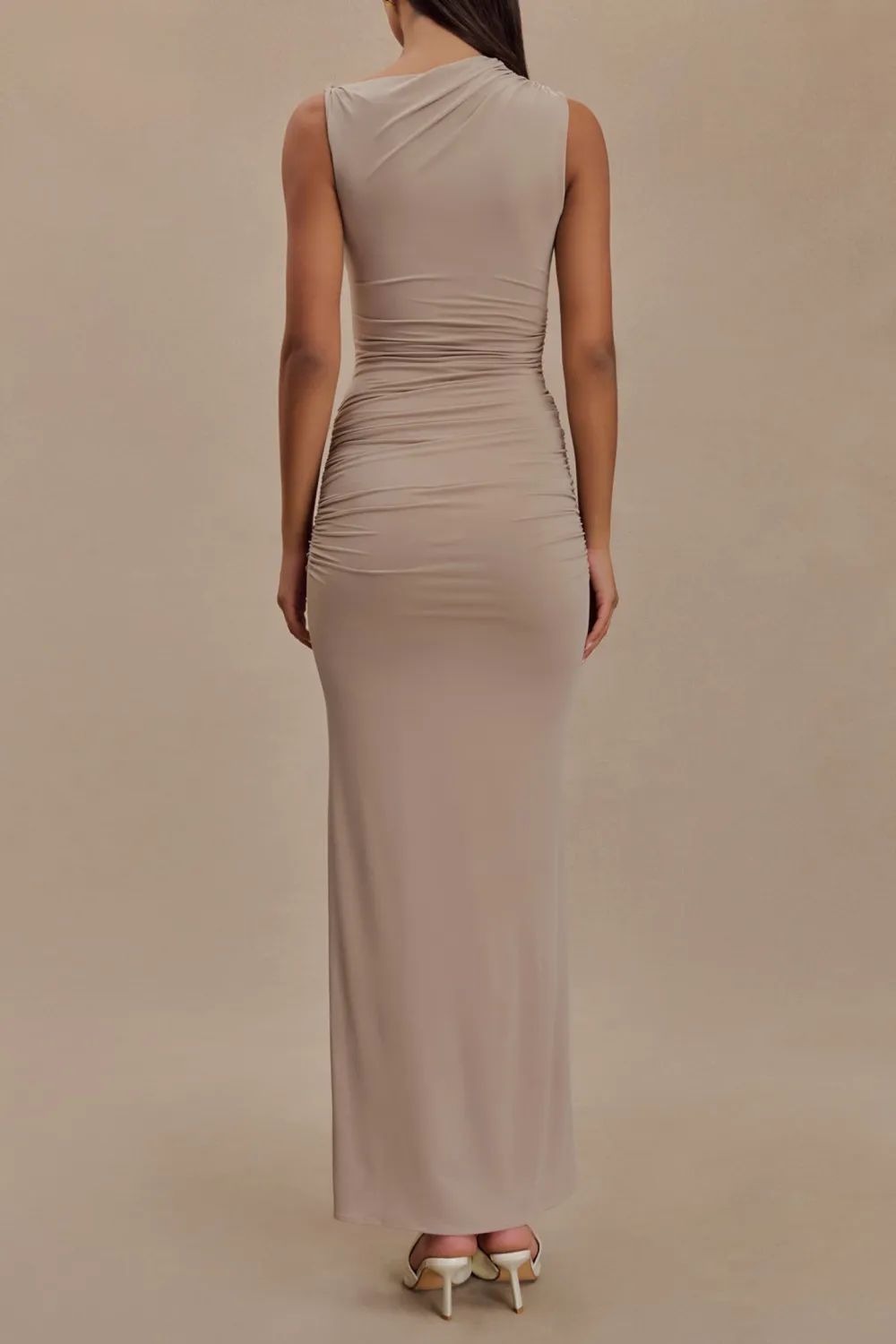Slinky Cut Out Maxi Dress