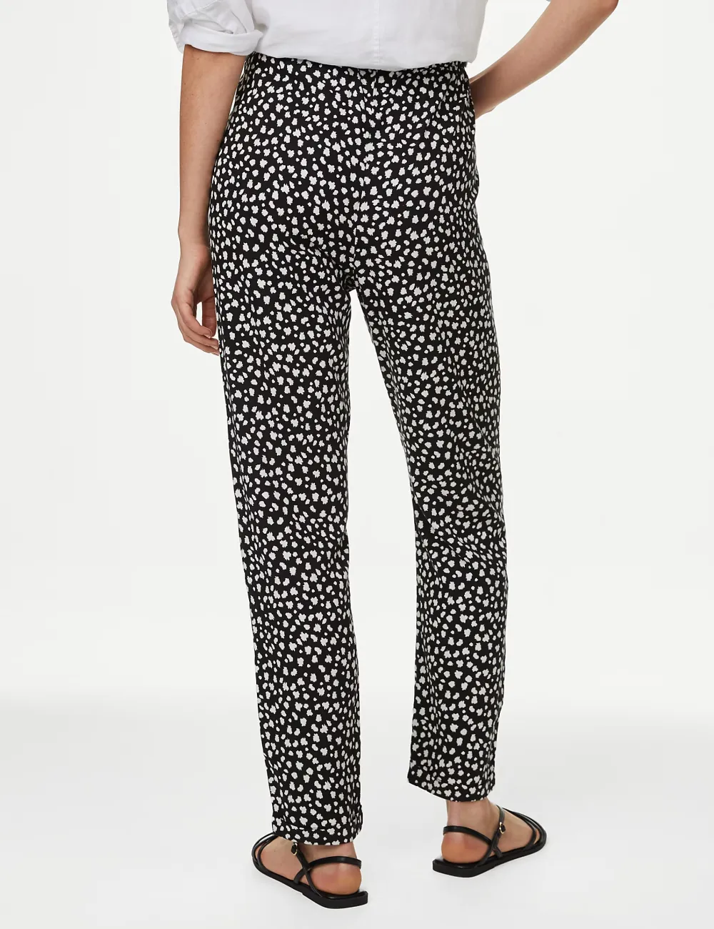 Womens Casual Tapered Trousers