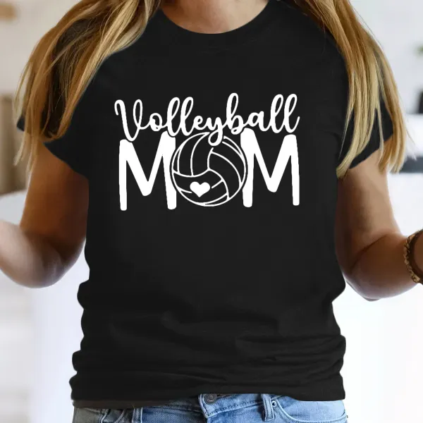 Volleyball Mom Shirt, Volleyball Tshirt, Game Day Shirt, Cool Mom Shirt, Sports Shirt, Gift for Mom, Volleyball Tees