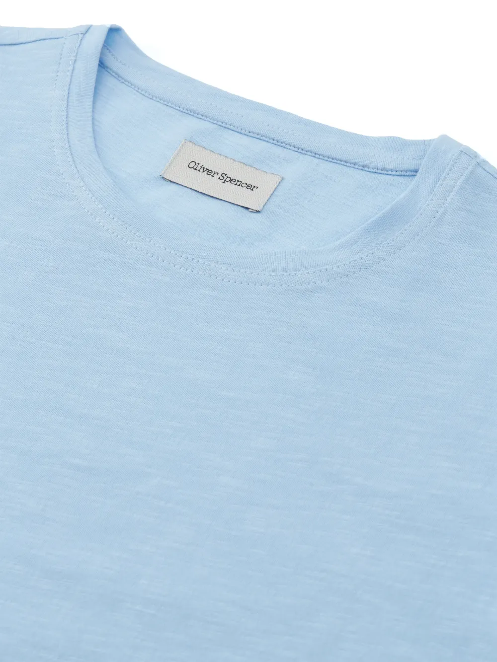 Sky Blue Casual Style Short Sleeve T-Shirt