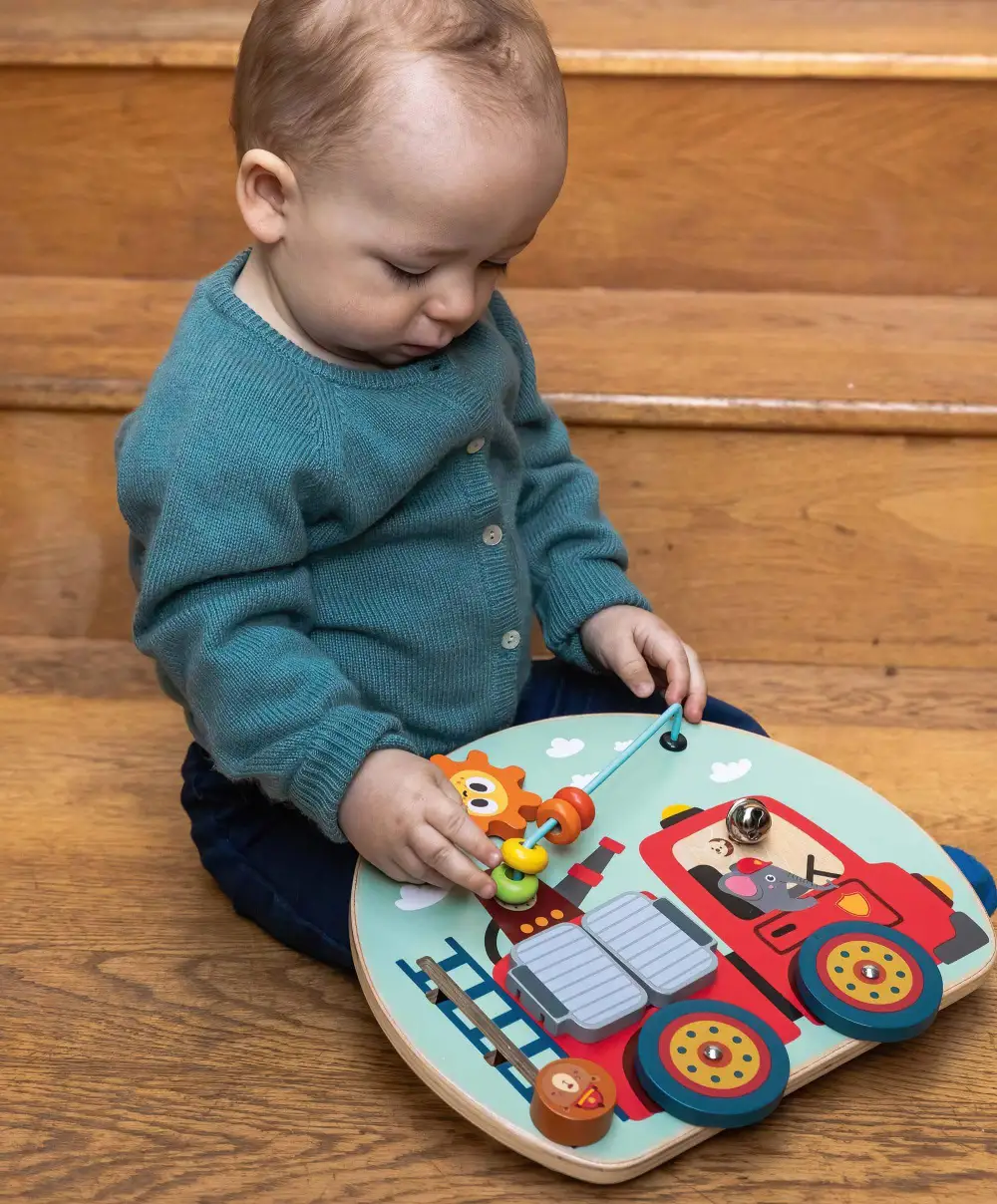 Classic World Fire Engine Busy Board Toy
