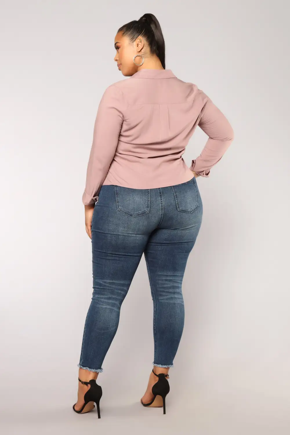 You Better Work Shirt - Mauve