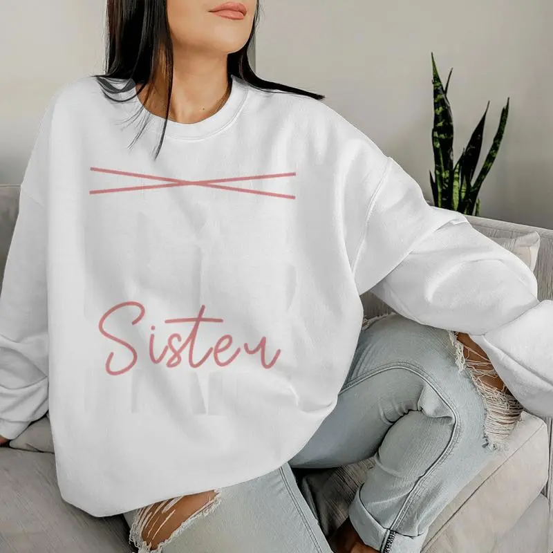 Only Child To Big Sister Finally For Girls Pregnancy Reveal Women Sweatshirt