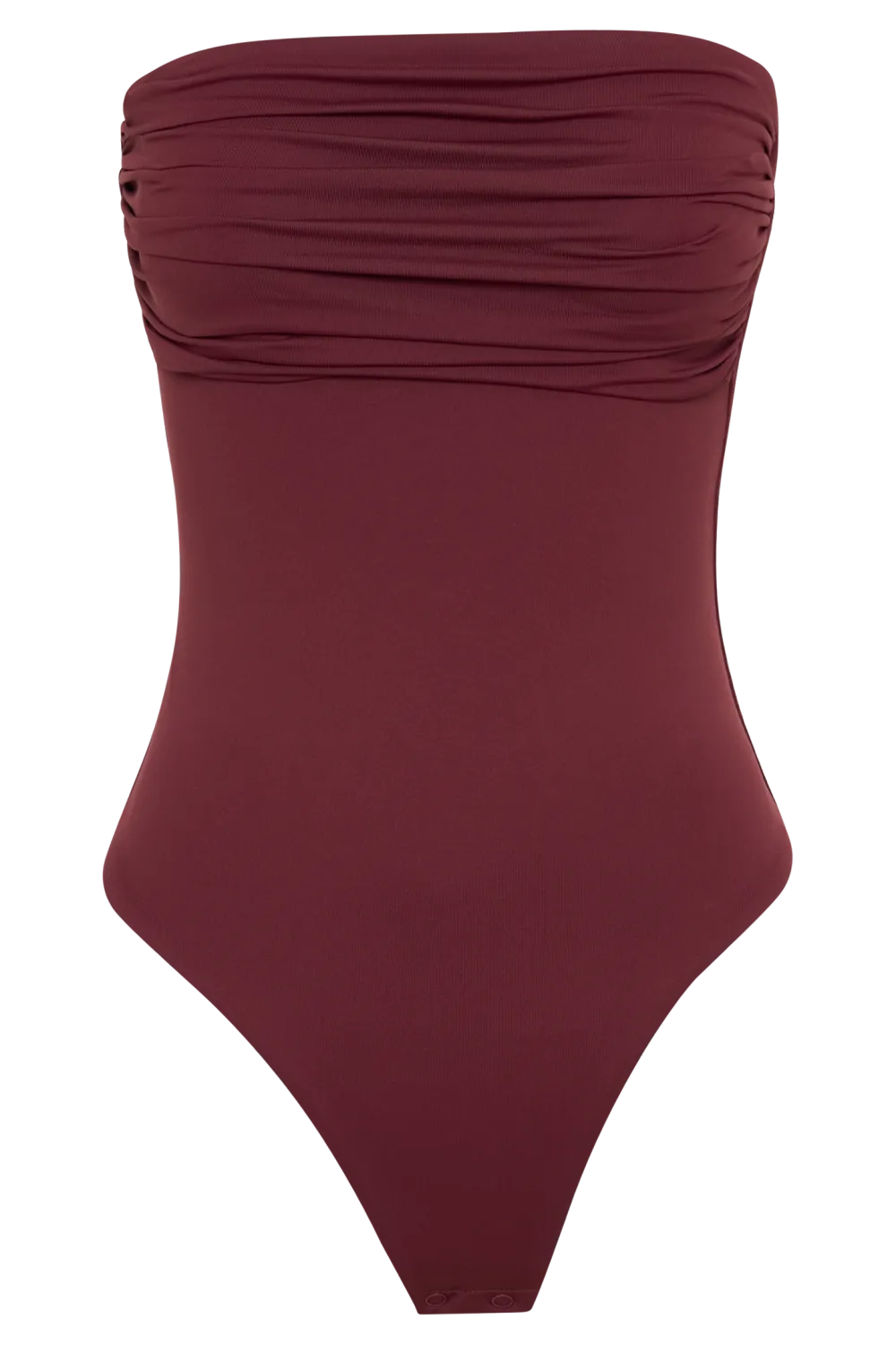 Recycled Nylon Ruched Bodysuit