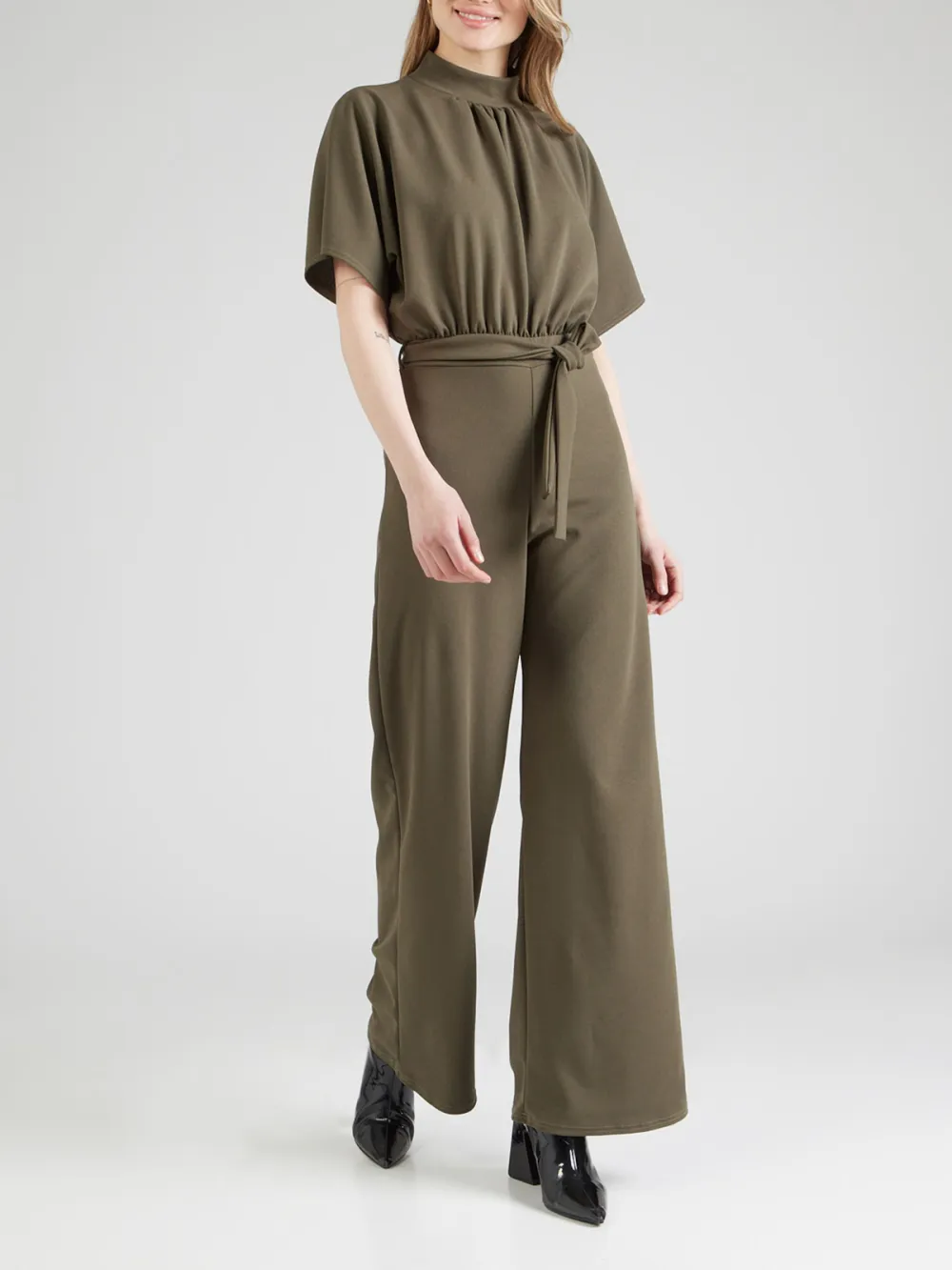 Keyhole Back Casual Style Jumpsuit