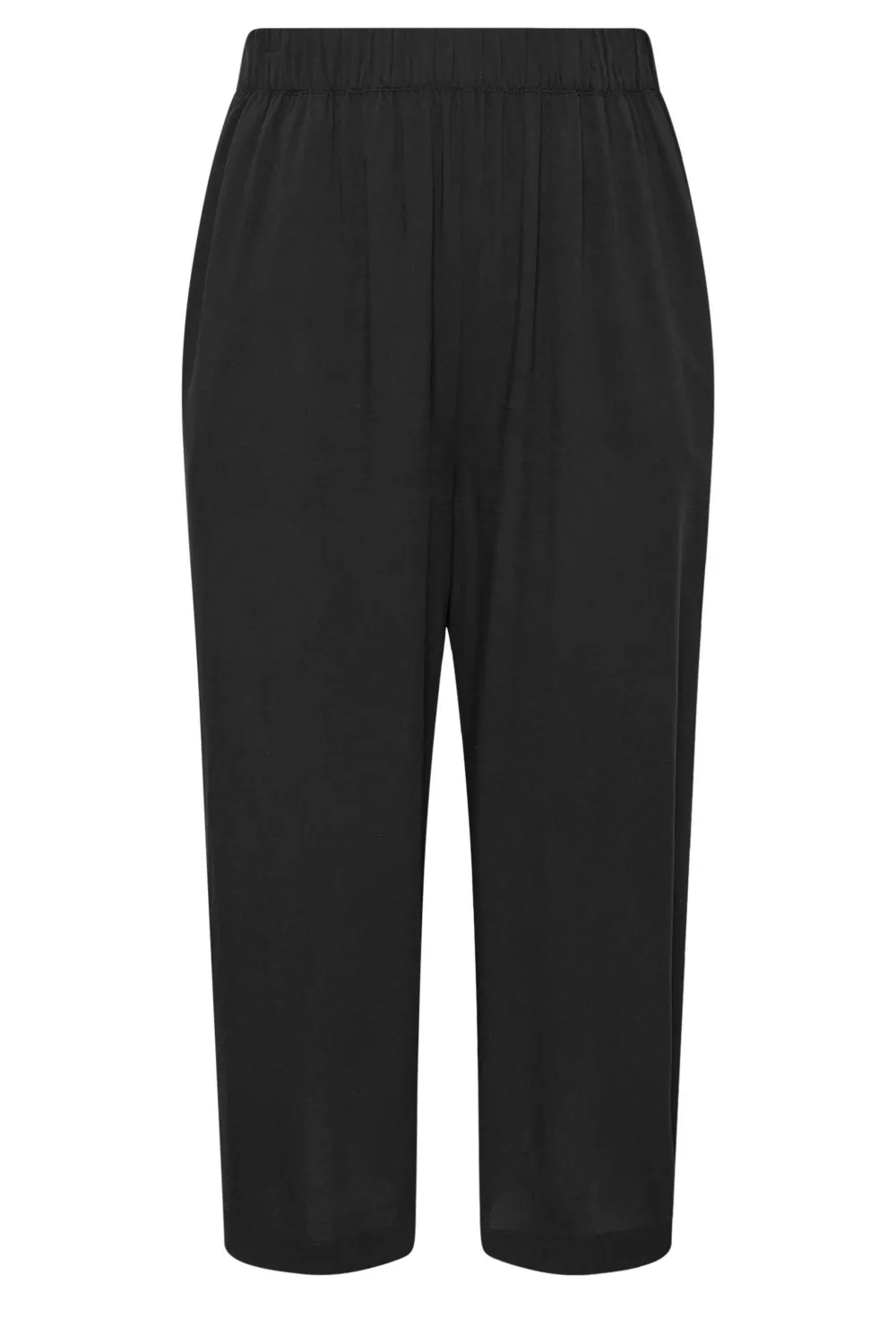 YOURS Curve Khaki Green Cropped Trousers