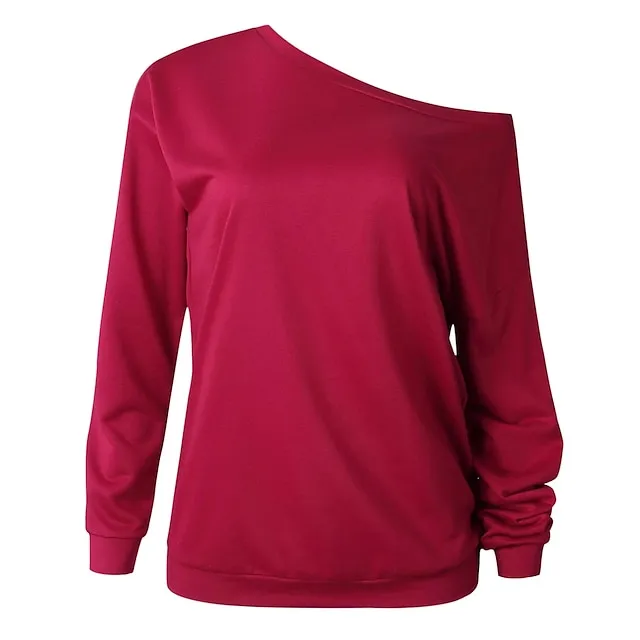 autumn fashion round neck long sleeve women's top sweater