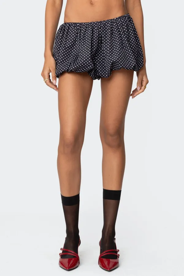 Polka Dot Bubble Shorts