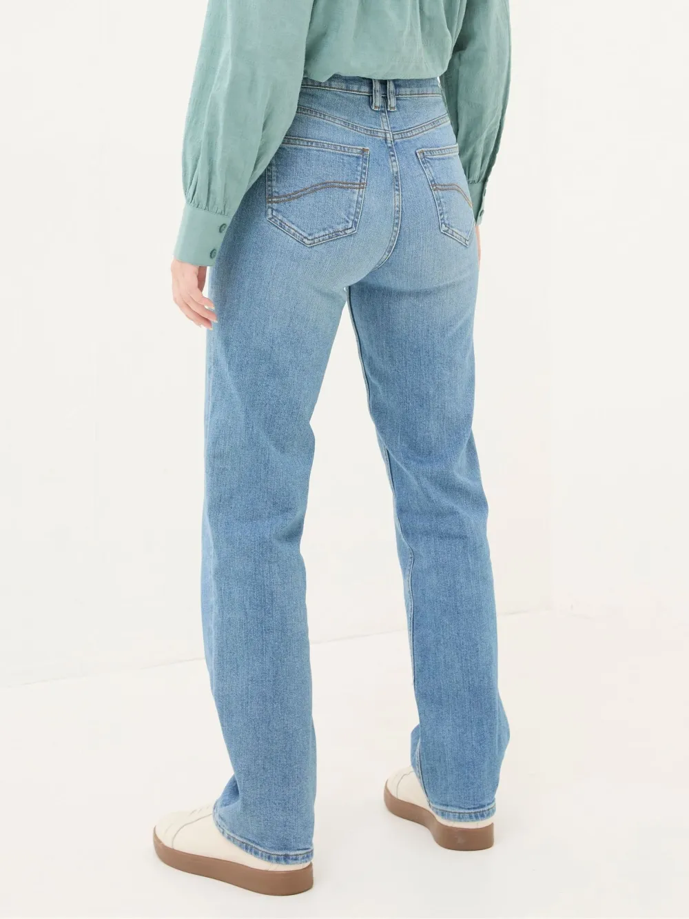 Light Vintage Blue Comfort Straight Jeans