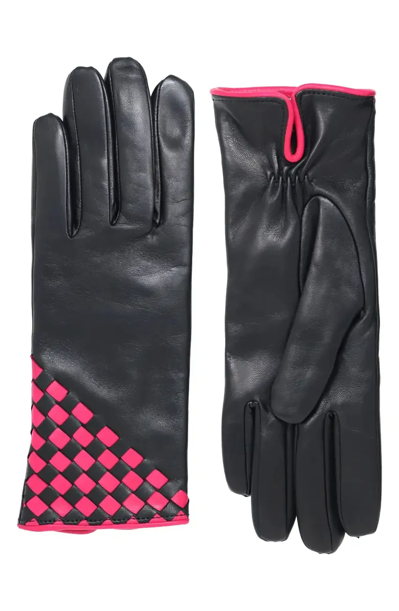 Cashmere Lined Leather Gloves