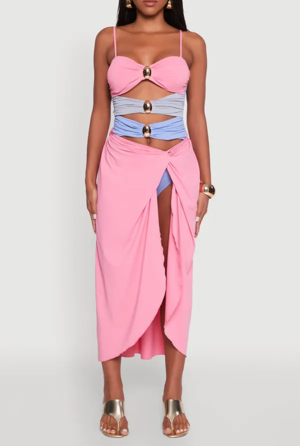 Tulip Shaped Bikini Skirt