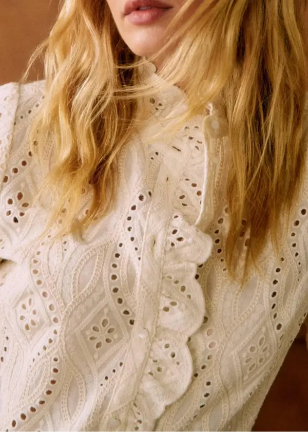 Embroidered Short Sleeved Shirt