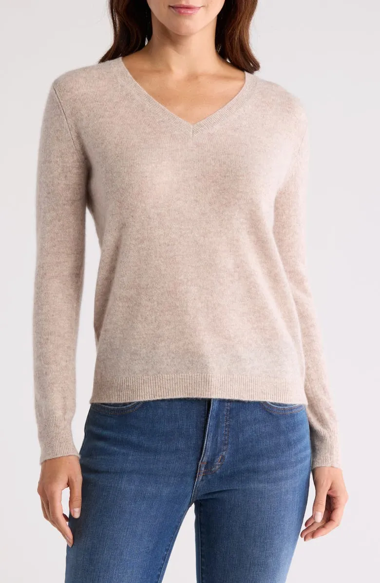V-Neck Cashmere Sweater