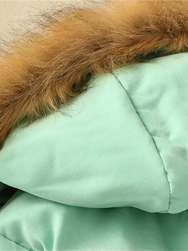 Women's Winter Coat Fleece Lined Parka Thermal Warm Windproof Puffer Jacket with Pocket Hooded Heated Jacket Fall Outerwear Drawstring Outdoor Street Fashion Casual Outerwear