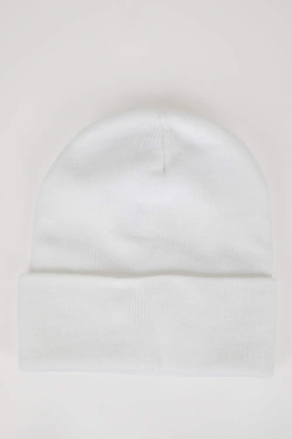 Slogan Embroidered Knitted Cap