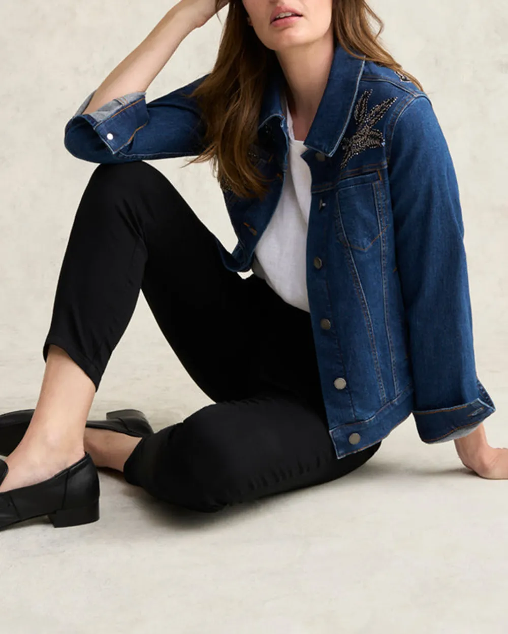 Embellished Denim Jacket