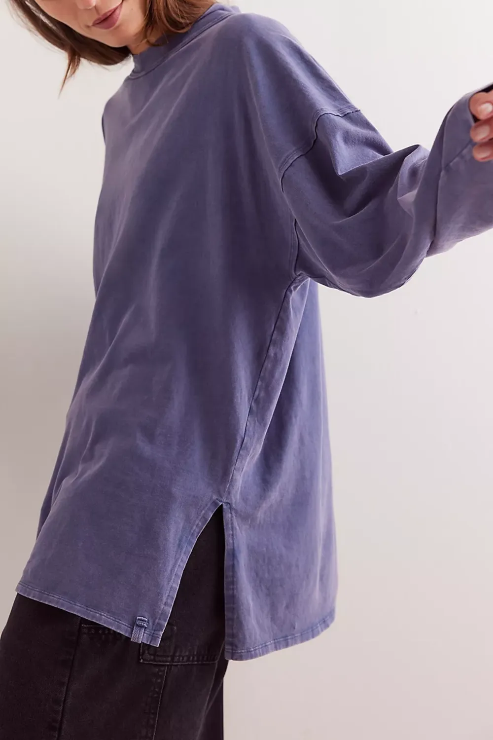 Loose Fit Crew Neck T-Shirt