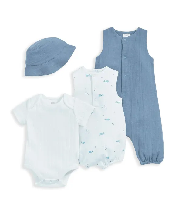 Whale Starter Outfit Set (4 Piece)