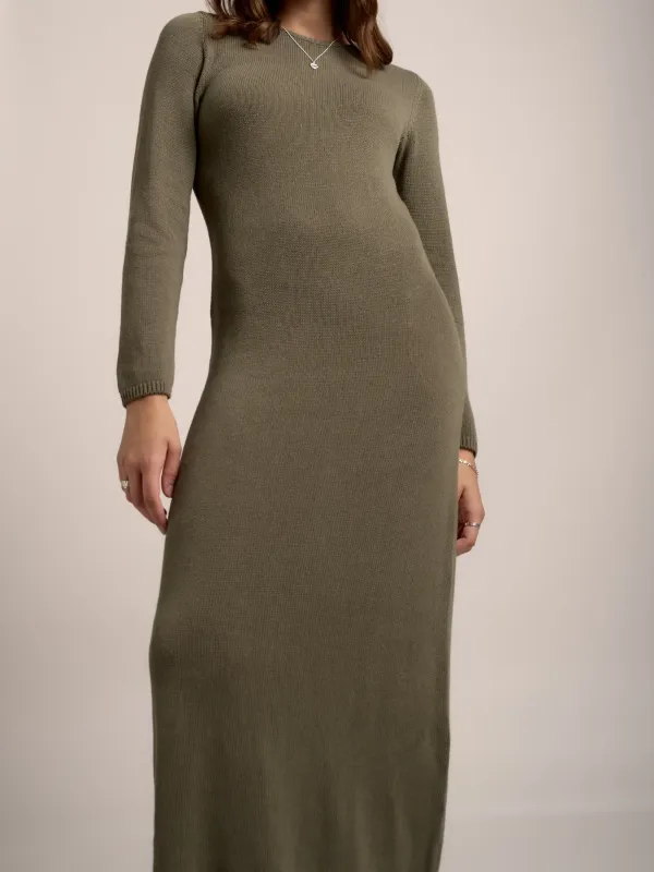 Elementary Knit Maxi Dress