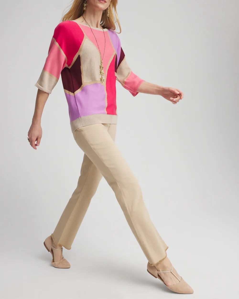 Straight Leg Denim Jeans