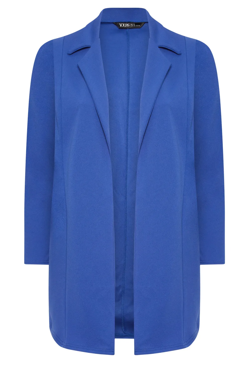 YOURS Curve Hot Pink Longline Blazer