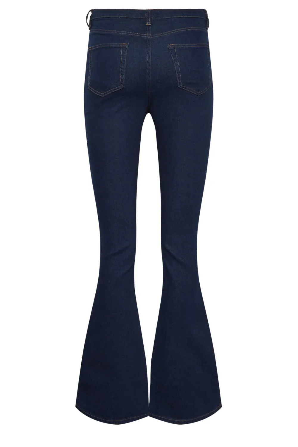 LTS Tall Black Denim Flared Jeans