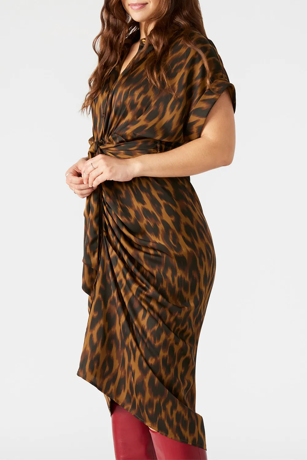 LEOPARD PRINT DRESS LEOPARD