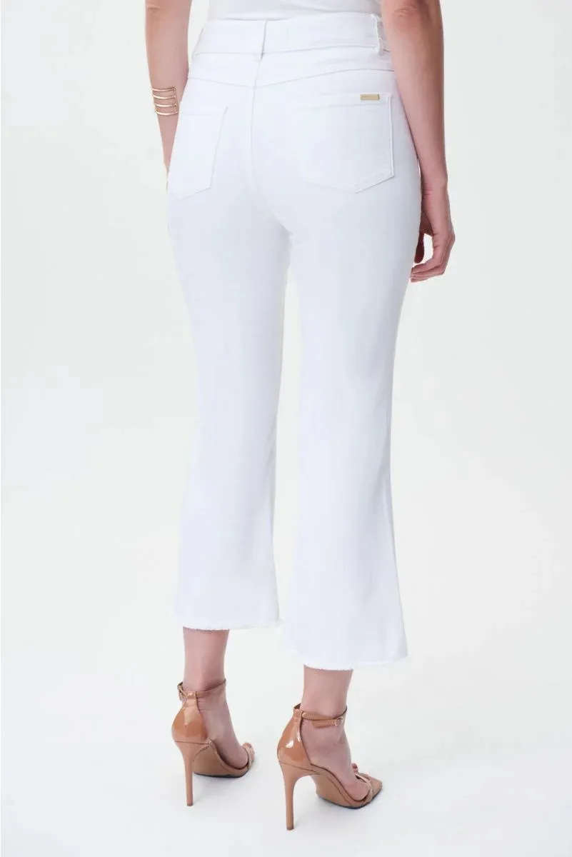 White Flared High - Waist Jeans