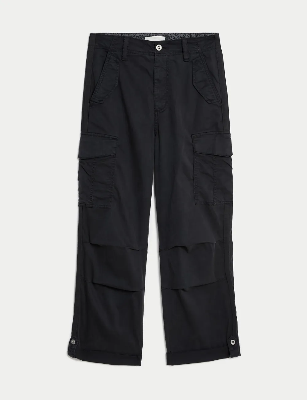 Tea Dyed Cropped Trousers