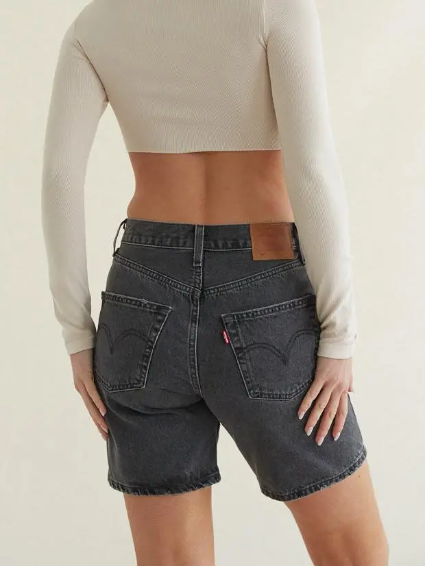 Levi's 501 '90s Shorts Black Worn